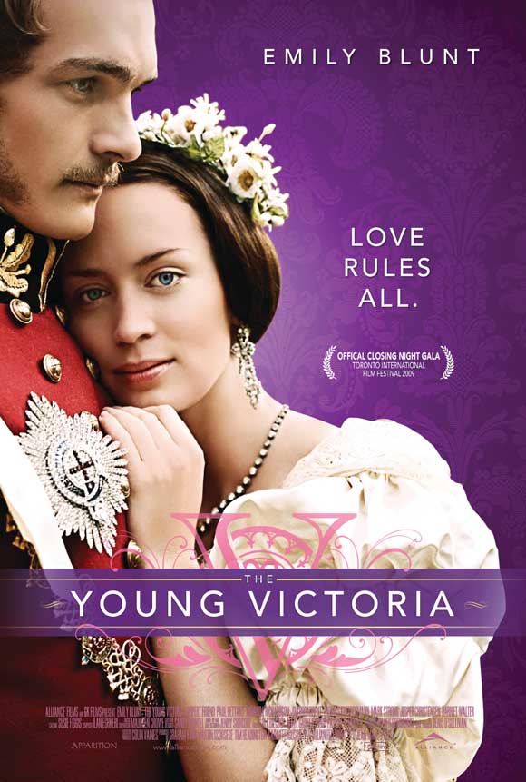 The Young Victoria Movie Poster Print showcasing the elegance of Queen Victoria.
