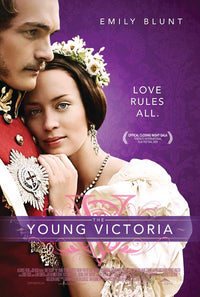 The Young Victoria Movie Poster Print showcasing the elegance of Queen Victoria.