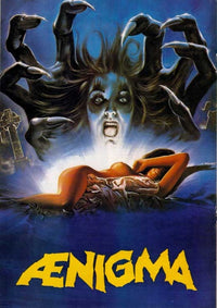 Aenigma Movie Poster Print featuring captivating cinematic design.