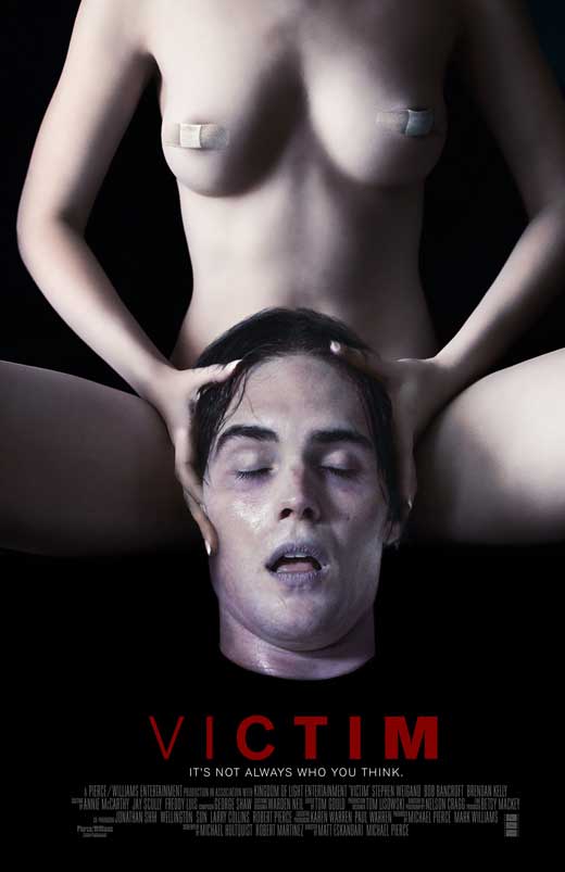 Victim Movie Poster Print showcasing suspenseful imagery.