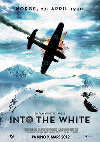 Into the White movie poster print showcasing a winter landscape.