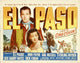 El Paso Movie Poster showcasing classic Western artwork.