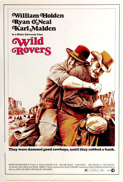Wild Rovers Movie Poster Print featuring classic film imagery.