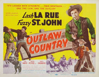Outlaw Country Movie Poster Print - Music Art