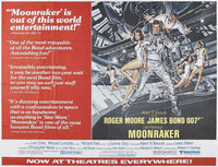 Moonraker Movie Poster Print showcasing iconic sci-fi imagery.