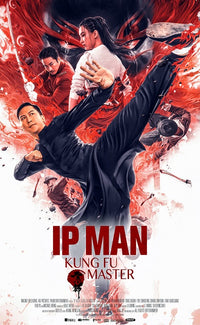 Ip Man Kung Fu Master Movie Poster Print showcasing martial arts.