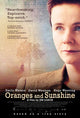 Oranges and Sunshine Movie Poster Print featuring vibrant colors and cinematic themes.