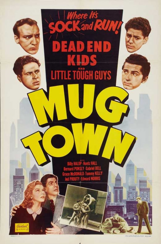 MugTown Movie Poster Print featuring vibrant cinematic art.