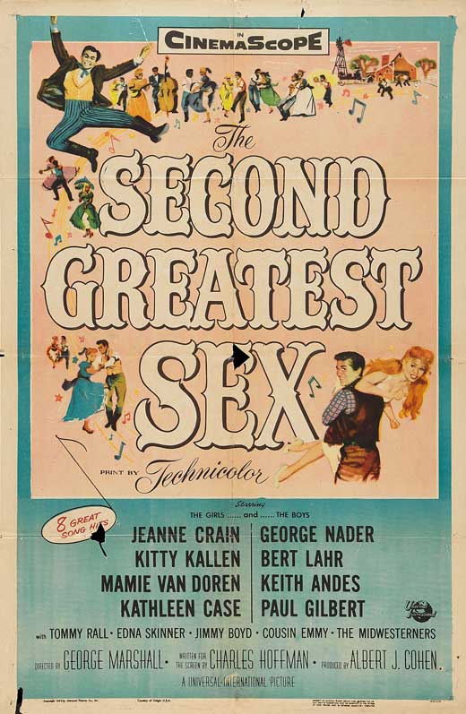 The Second Greatest Sex Movie Poster Print featuring vibrant colors and engaging imagery.