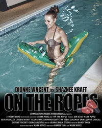On the Ropes Movie Poster Print featuring boxing theme.