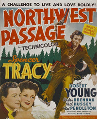 Northwest Passage Movie Poster Print featuring vibrant cinematic imagery.