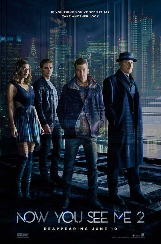 Now You See Me 2 Movie Poster Print (11x17)