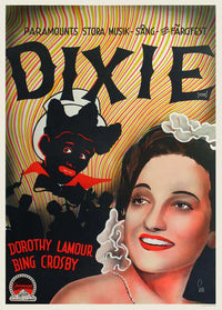 Dixie Movie Poster Print showcasing vibrant colors and classic design.