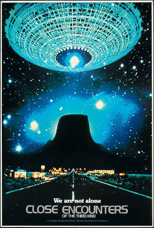 Close Encounters of the Third Kind Movie Poster Print 27x40