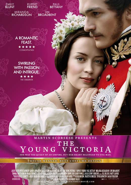 The Young Victoria Movie Poster Print showcasing Queen Victoria's regal elegance.