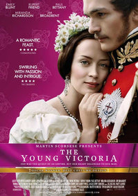 The Young Victoria Movie Poster Print showcasing Queen Victoria's regal elegance.