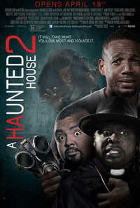 A Haunted House 2 Movie Poster Print featuring vibrant graphics.