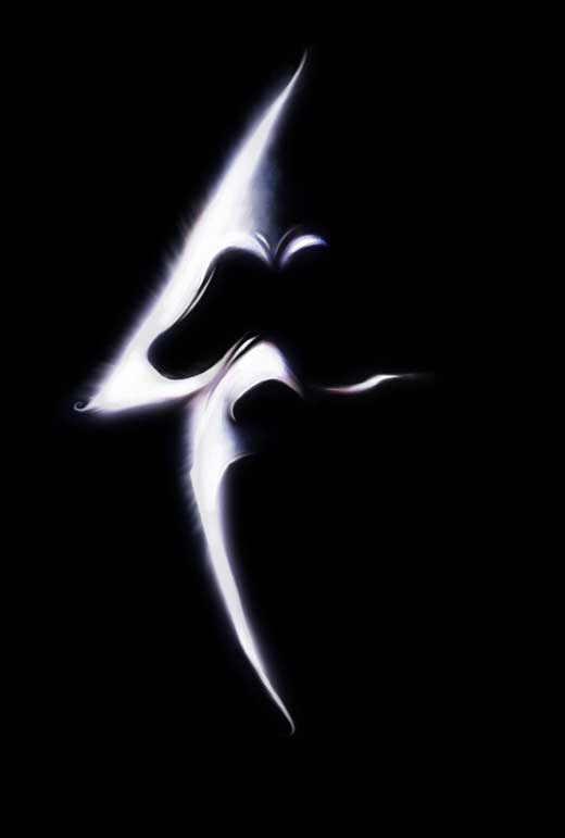 Scream 4 Movie Poster Print showcasing iconic horror franchise imagery.