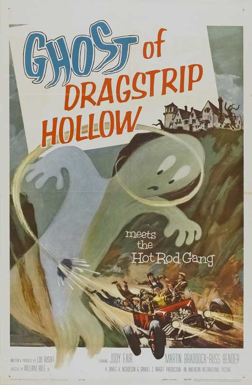 Ghost of Dragstrip Hollow Movie Poster Print showcasing classic cinema artwork.