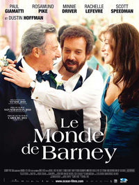 Barney's Version Movie Poster Print featuring vibrant imagery.