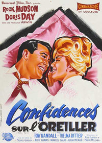 Pillow Talk Movie Poster Print showcasing classic film art.