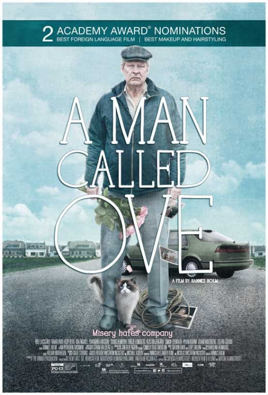 A Man Called Ove Movie Poster Print showcasing heartwarming themes.