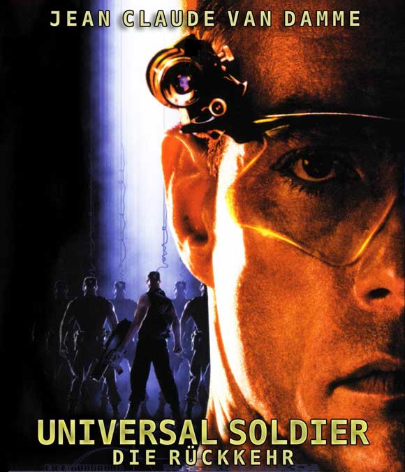 Universal Soldier: The Return Movie Poster Print featuring dynamic imagery.
