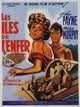 Hell's Island Movie Poster Print featuring vibrant colors and classic film theme.