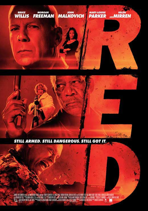 Red Movie Poster Print (27x40) | Pop Culture Graphics