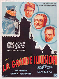 Grand Illusion Movie Poster Print showcasing classic film art.