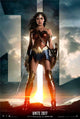 Justice League Movie Poster Print featuring iconic superheroes