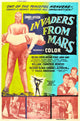 Invaders from Mars Movie Poster Print showcasing classic sci-fi art.