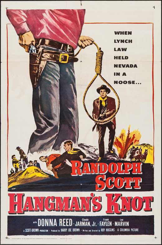 Hangman's Knot Movie Poster Print showcasing classic cinema art.