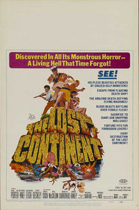 The Lost Continent Movie Poster Print showcasing adventure and intrigue.