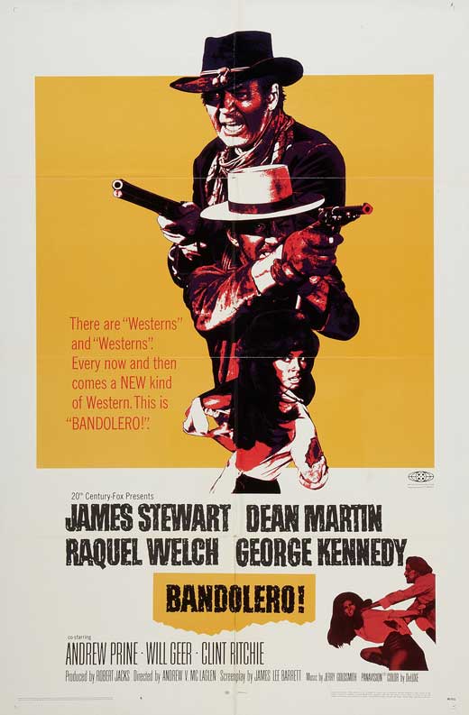 Bandolero! Movie Poster Print - Classic Western Artwork
