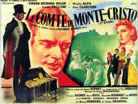 The Count of Monte Cristo Movie Poster Print featuring classic literary art.
