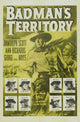 Badman's Territory Movie Poster Print showcasing classic cinema art.