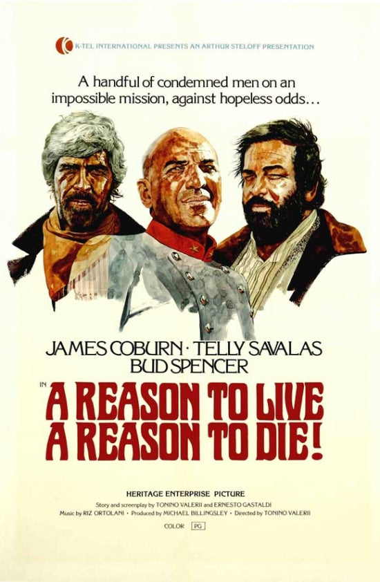 A Reason to Live, a Reason to Die Movie Poster Print