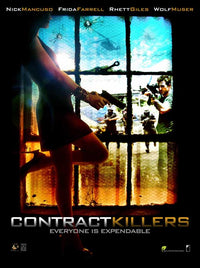 Contract Killers Movie Poster Print showcasing dynamic action and vibrant colors