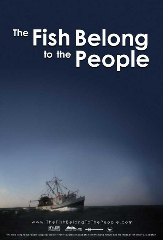 The Fish Belong to the People Movie Poster featuring striking visuals.