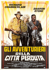 Allan Quatermain and the Lost City of Gold Movie Poster Print showcasing adventure.