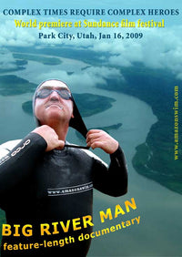 Big River Man Movie Poster Print showcasing adventure and exploration.