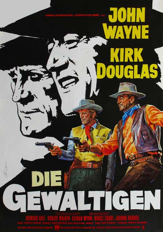 The War Wagon Movie Poster Print showcasing classic cinema imagery.