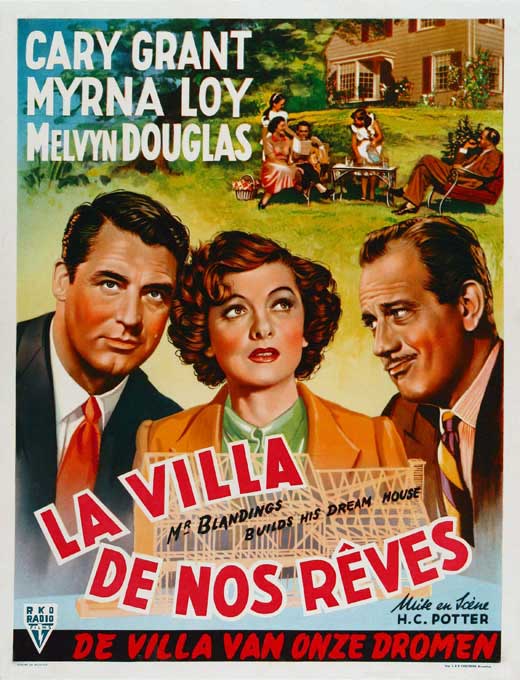 Mr. Blandings Builds His Dream House Movie Poster Print