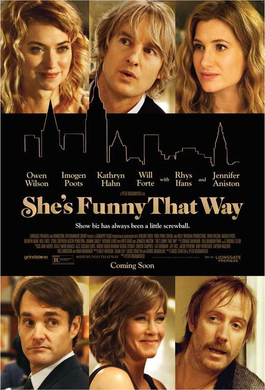 She's Funny That Way Movie Poster Print showcasing humor and charm.