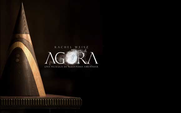 Agora Movie Poster Print featuring historical artwork.