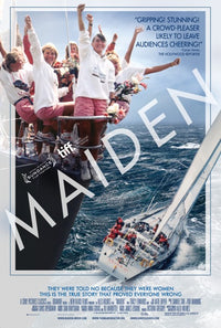 Maiden Movie Poster Print showcasing sailing inspiration.