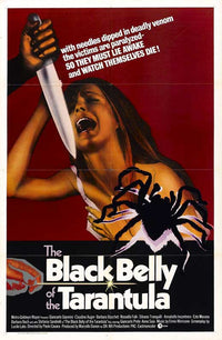 Black Belly of the Tarantula Movie Poster Print showcasing cinematic art.