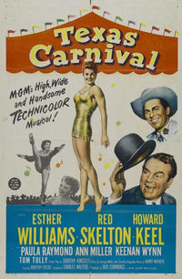 Texas Carnival Movie Poster featuring vibrant carnival imagery.