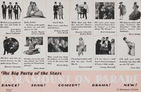 Paramount on Parade Movie Poster Print showcasing classic Hollywood design.